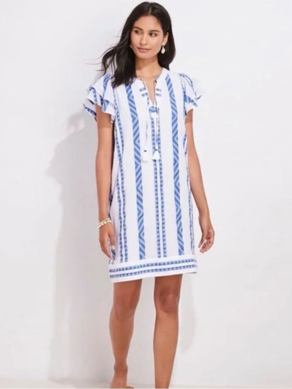 Vineyard Vines Cotton Striped Dress